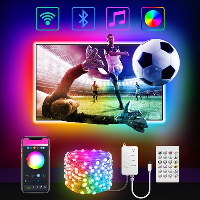 Smart RGB Fairy String Light For Room TV Party Decor