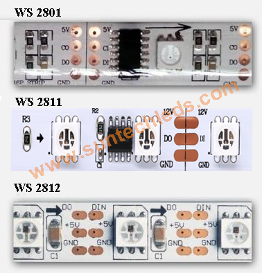 DC12V 2811 30/60LEDs/M Pixel Programmable Individual Addressable LED Strip light