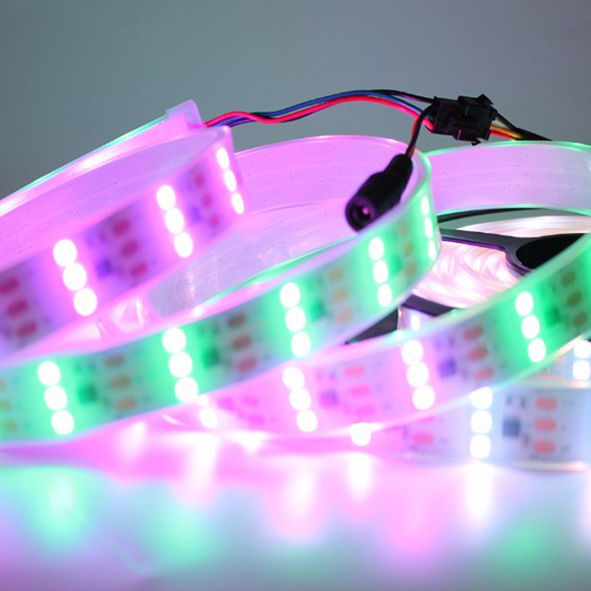 Triple Row Digital RGB Strip Light 144 LED